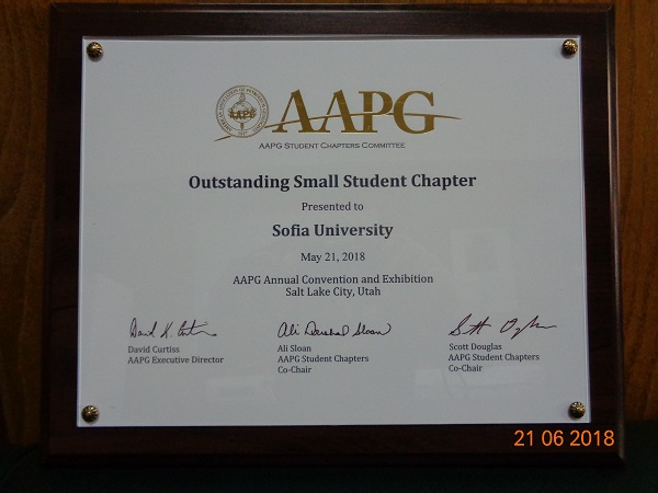 AAPG award