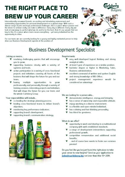 Business Development Specialist-001