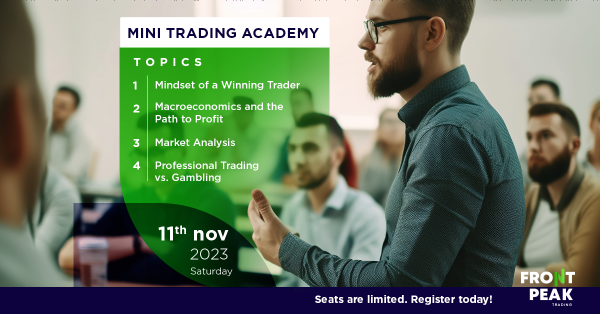 Front Peak Trading - Mini Academy Announcement - Horizontal View