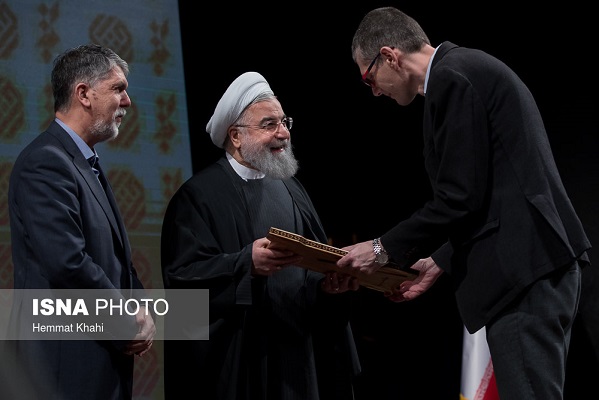 Hassan Rouhani and P.Pavlovitch.Iran