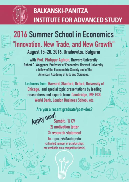 SummerSchoolInEconomics2016-Aghion