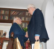 Official visit of Valery Petrov dedicated to his 90th jubilee 