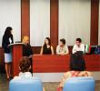 Екип на студентската телевизия към Сити Юнивърсити е на обмен в София