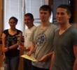 Деканът на Факултета по математика и информатика на Софийския университет награди студенти, спечелили състезания през годината  
