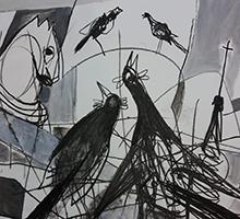 „Диалог: Бяло и черно“, изложба на преподаватели от  Факултета по изкуства на Нишкия университет