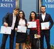 За четвърта поредна година отбор на Юридическия факултет на Софийския университет печели първото място на Междууниверситетското състезание за решаване на казуси по гражданско и търговско право