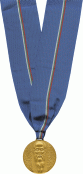 Honorary ribbon, blue